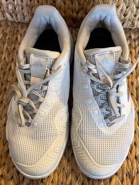 Women’s adidas Barricade 13 Tennis Shoes White/Gray/Silver